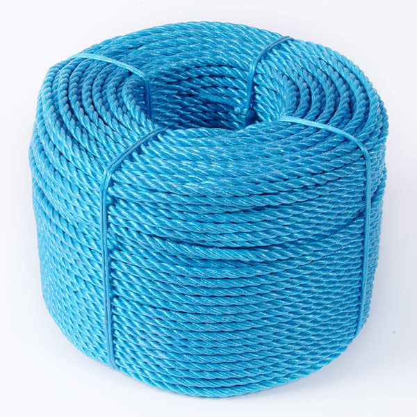 Blue Twisted Polypropylene Rope – Coastal Nets Online Store