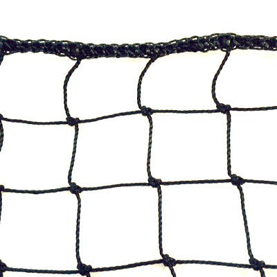 Heavy Duty Cricket Netting 2.4mm x 50mm Black Knotted polyethylene