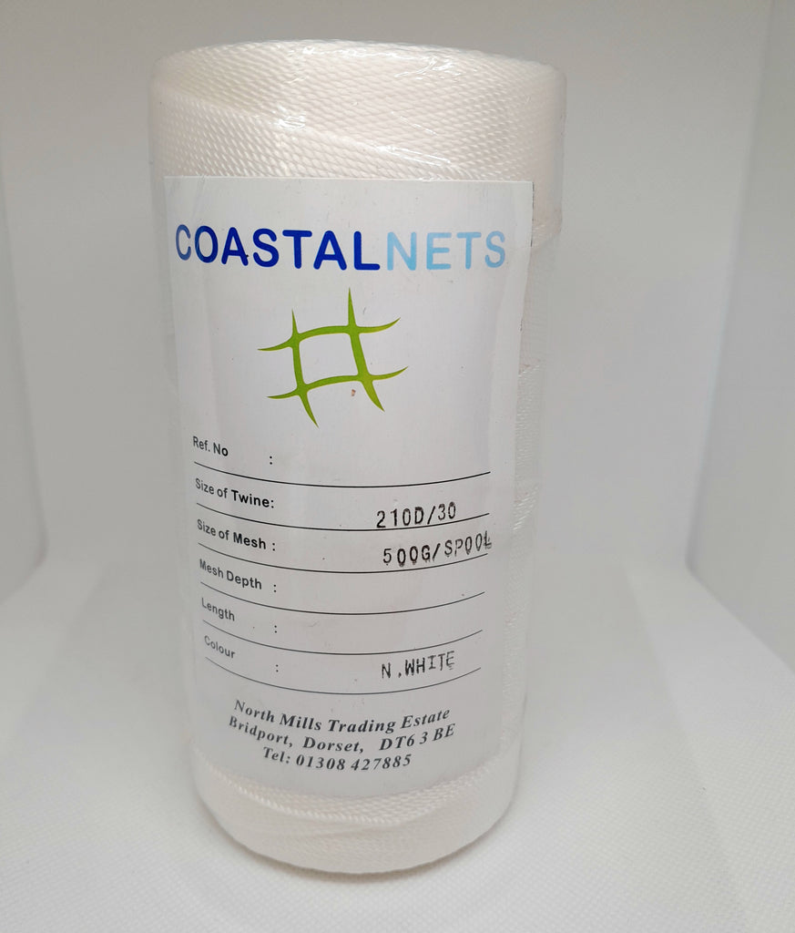 210D/30 White Nylon Twine – Coastal Nets Online Store